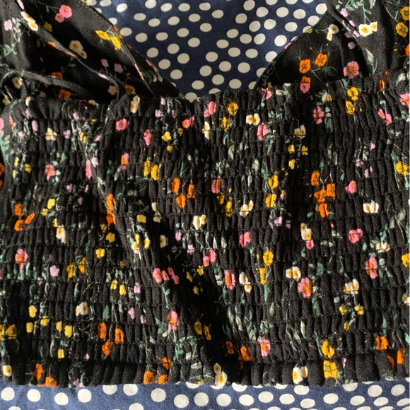 NWT AFRM floral  sleeveless crop top size XL - Picture 7 of 7